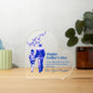 Love to the Moon & Back | Acrylic Plaque | Father's Day | Gift from Daughter
