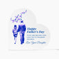 Love to the Moon & Back | Acrylic Plaque | Father's Day | Gift from Daughter