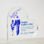 Love to the Moon & Back | Acrylic Plaque | Father's Day | Gift from Daughter