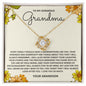 To My Gorgeous Grandma | My Love For You Will Never Die | Gift From Grandson | Love Knot Necklace Title - Billie Possum