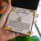 To My Gorgeous Grandma | My Love For You Will Never Die | Gift From Grandson | Love Knot Necklace Title - Billie Possum
