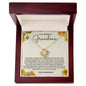 To My Gorgeous Grandma | My Love For You Will Never Die | Gift From Grandson | Love Knot Necklace Title - Billie Possum