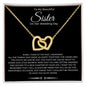 Wedding Day | Little Secrets | Interlocking Hearts Necklace | Black Card - Billie Possum
