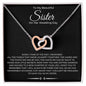 Wedding Day | Little Secrets | Interlocking Hearts Necklace | Black Card - Billie Possum
