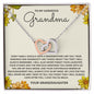 To My Gorgeous Grandma | My Love For You Will Never Die | Gift From Granddaughter | Interlocking Hearts Necklace - Billie Possum