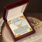 To My Gorgeous Grandma | My Love For You Will Never Die | Gift From Granddaughter | Interlocking Hearts Necklace - Billie Possum