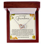 To My Gorgeous Grandma | My Love For You Will Never Die | Gift From Granddaughter | Interlocking Hearts Necklace - Billie Possum