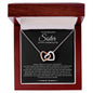 Wedding Day | Little Secrets | Interlocking Hearts Necklace | Black Card - Billie Possum