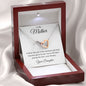 To My Mother | From Daughter | Interlocking Hearts Necklace | Mother's Day