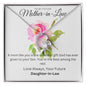 Future Mother-in-Law | God's Sweetest Gift | Forever Love Necklace | Gift from Daughter-in-Law - Billie Possum