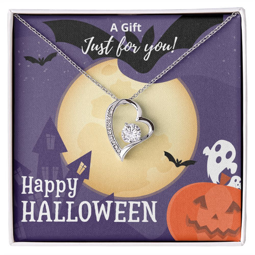 Halloween | Gift Just for You | Forever Love Necklace | Pumpkin - Billie Possum