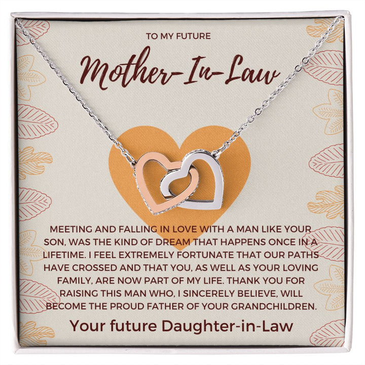 Future mother 2025 in law necklace